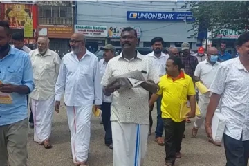 யாழில் தமிழ்ப் பொது வேட்பாளரை ஆதரித்து பரப்புரை