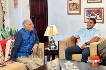 නාමල් රාජපක්ෂ සහ ඉන්දීය මහා කොමසාරිස් අතර සාකච්ඡාවක්