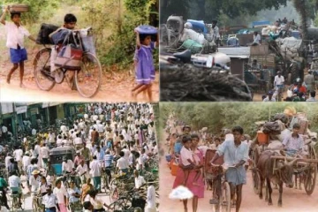 விடுதலைப் புலிகளை அரசாக்கிய யாழ் இடப்பெயர்வு… 28வருட கனக்கும் நினைவுகள்…