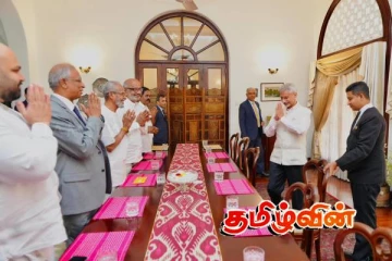 தமிழ் அரசியல் தலைவர்களுடன் இந்திய வெளிவிவகார அமைச்சர் கலந்துரையாடல்