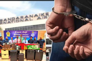 கட்டுநாயக்க விமான நிலையத்தில் நான்கு சீன வர்த்தகர்கள் கைது
