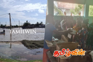 மன்னாரில் கன மழையால் 1000 இற்கும் மேற்பட்ட குடும்பங்கள் பாதிப்பு