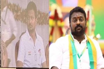 தேசிய கொடியை அவமதித்தாரா உதயநிதி? புகைப்படத்தால் சர்ச்சையை கிளப்பும் பாஜக