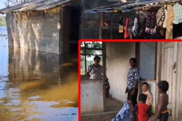 தமிழர் பகுதியொன்றில் கனமழை ஓய்ந்து ஒரு மாதம் கடந்தும் நிலவும் அவலநிலை!