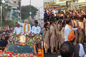 மோடி ரோடு ஷோ; கட்டாயப்படுத்தி வரவழைத்த மாணவர்கள் - கொந்தளித்த ஆர்வலர்கள்!