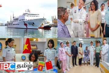 கொழும்பில் சீன மருத்துவ கப்பலுக்கு சென்ற பிரதமர் ஹரிணி