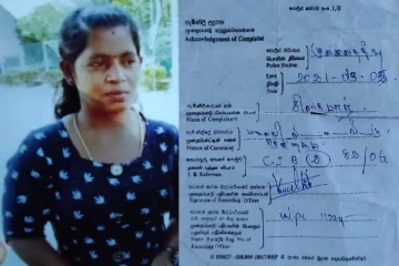 முல்லைத்தீவிலிருந்து வவுனியா சென்ற மனைவியை காணவில்லையென கணவர் முறைப்பாடு (PHOTOS)