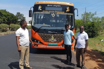 ரூ.2 கோடி மதிப்பிலான கோவில் தேவஸ்தான பஸ்சை திருடிய மர்மநபர் - பரபரப்பு!