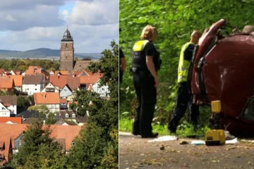 ஜேர்மனியில் கார் விபத்தொன்றில் நான்கு பேர் பலி: பிரித்தானியர்களா?