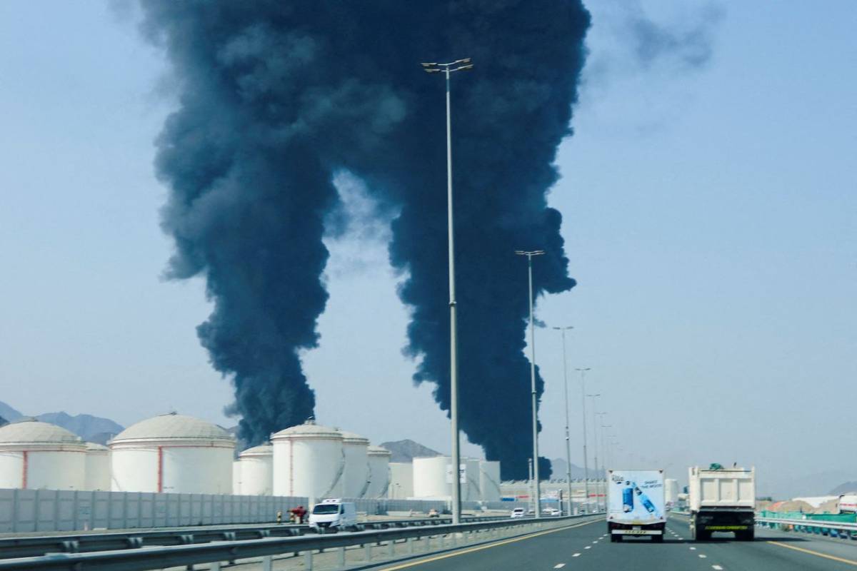 ஈரான் தாக்குதலில் அமீரகத்தில் மூன்று இந்தியர்கள் காயம் | 3 Indians Injured In Iran Strikes On Uae