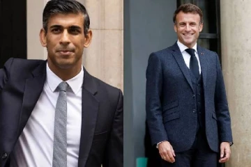 ரிஷி சுனக்குடன் கைகோர்த்த பிரான்ஸ் ஜனாதிபதி மேக்ரான்: முடிவு கட்டுவோம் என உறுதி