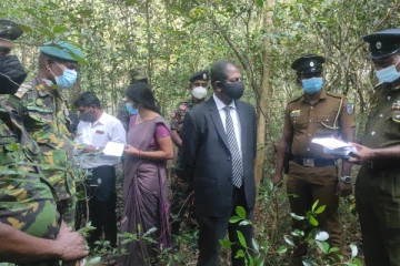 விடுதலைப்புலிகளின் வெடிபொருள் தயாரிப்பு முகாம் இருந்த பகுதியில் அகழ்வு நடவடிக்கை (படங்கள்)
