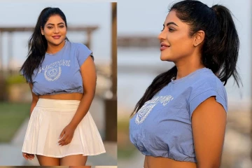 41 வயதில் குட்டையான ஆடையில் மிரட்டும் நடிகை ரேஷ்மா பசுபுலடி..புகைப்படங்கள்