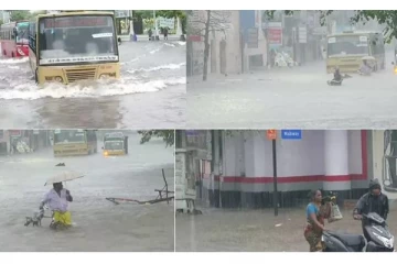 சென்னையை புரட்டிப்போட்ட கனமழை -  நீரில் மூழ்கிய வீடுகள் - மக்களின் இயல்பு வாழ்க்கை முற்றிலும் பாதிப்பு