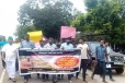 நெல்லுக்கான நியாயமான விலையினை பெற்றுத்தரக் கோரி மல்லாவியில் போராட்டம்