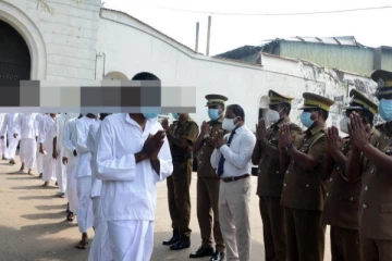 தமிழ் அரசியல் கைதிகளில் ஒரு தொகுதியினர் விடுதலையானதாக அறிவிப்பு