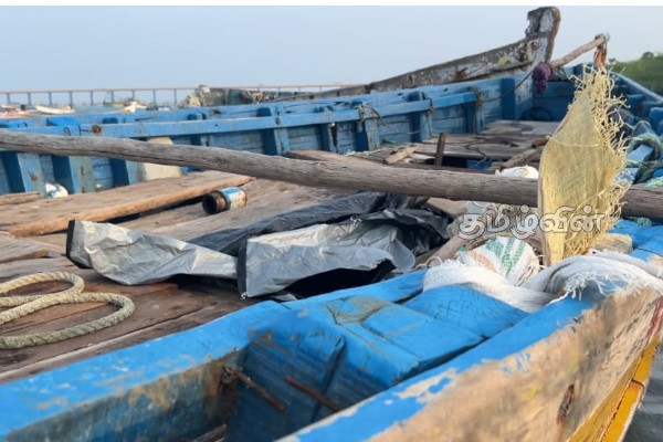 இலங்கைக்கு கடத்த இருந்த 12 கோடி இந்திய ரூபா மதிப்பிலான கஞ்சா எண்ணெய் பறிமுதல் | 12 Cores Value Cannabis Oil Smuggled To Sri Lanka