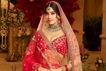 திருமண கோலத்தில் ஸ்ரீதேவி மகள் ஜான்விகபூர்.. ரசிகர்கள் ஷாக்!