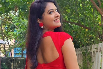 பிக் பாஸ் ரச்சிதா சிவப்பு நிற சேலையில் அழகிய போட்டோஷூட்