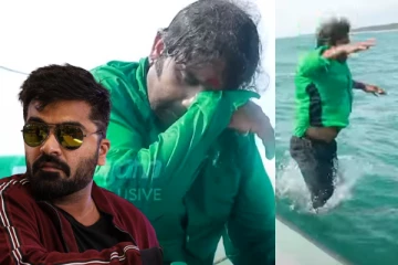 தொகுப்பாளருடன் சண்டை.. சிம்புக்காக நடுக்கடலில் விழுந்த கூல் சுரேஷ்..