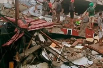 ඇති වූ ප්‍රබල භූ කම්පනයෙන් මියගිය සංඛ්‍යාව තවත් ඉහළට.. (විදෙස්)