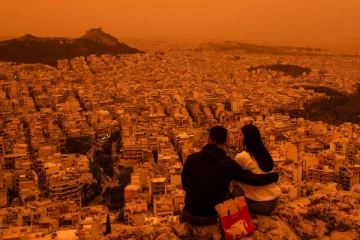 செவ்வாய் கிரகம்போல் காட்சியளித்த ஏதென்ஸ் நகரம் ; நாசா விளக்கம்