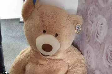 கரடி பொம்மைக்குள் மறைந்திருந்த திருடன்