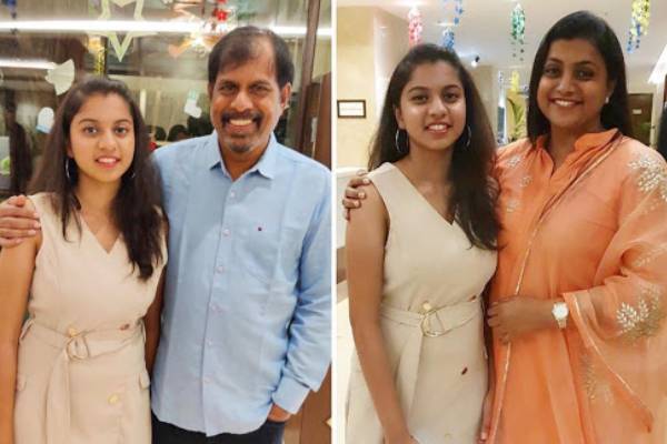 விக்ரம் மகனுடன் ரொமான்ஸ்-ஆ? மகள் பற்றிய வதந்தி கேட்டு ஷாக்கான நடிகை ரோஜா கணவர் | Roja Daughter Intro Act Cinma Rk Selvamani Reveals