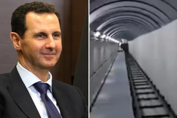 சிரிய ஜனாதிபதி குடும்பத்துக்கு சொந்தமான ரகசிய பதுங்கு குழி! வெளியான வீடியோ காட்சி