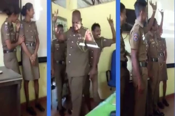சமூகவலைத்தளங்களில் வைரலாகும் பொலிஸ் உயரதிகாரியின் நடன பயிற்சி காணொளி (video)
