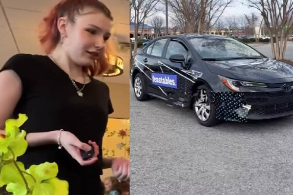 பெண் ஊழியருக்கு டிப்ஸ்ஸாக காரை கொடுத்த பிரபல யூ-டியூபர்! | Popular Youtuber Gave A Female Employee Car As Tip