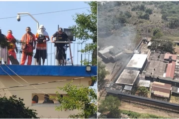 சிறைகளில் வெடித்த கலவரம் ; 46 பொலிஸாரை சிறைப்பிடித்த கைதிகள்