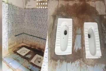 ஒரே அறையில் இரு கழிப்பிடம்  : காரணம் இதுதான் விளக்கம் கொடுத்த மாநகராட்சி