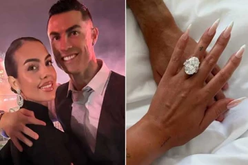 ரொனால்டோவுக்கு திருமணம்: காதலி அணிந்திருந்த வைர மோதிரத்தின் விலை இத்தனை கோடியா?