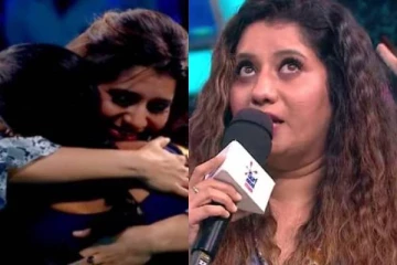 11 வயதில் அப்பாவின் மரணம்!! சூப்பர் சிங்கர் நிகழ்ச்சியில் கதறி அழுத விஜே பிரியங்கா..