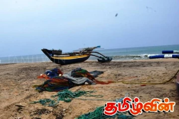 கரைவலை தொழிலுக்காக கழுத்து வெட்டி கொலை செய்யப்பட்ட ஆடு
