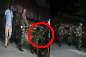 நடு வீதியில் யாழ் இளைஞனுக்கு இராணுவம், காவல்துறை சரமாரித் தாக்குதல்..! வெளியான காணொளி - மனிதவுரிமை ஆணைக்குழு விசாரணை