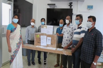 மட்டக்களப்பு போதனா வைத்தியசாலைக்கு ஓட்சிசன் உபகரணங்கள் வழங்கிவைப்பு