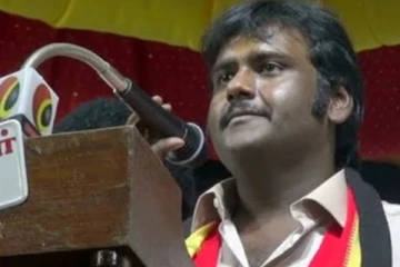 வேட்பாளர் பெயரை மாற்றிக் கூறிவிட்டு சாமர்த்தியமாக சமாளித்த குட்டி கேப்டன்