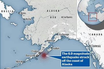 அமெரிக்க மாகாணம் ஒன்றில் நிலநடுக்கம்: இரண்டு மாதங்களுக்கு முந்தைய நிலநடுக்கத்தின் தாக்கமா?