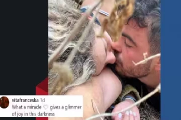 உயிரிழந்து விடுவோம்; அச்சத்தில் இறுதி முத்தத்தை பரிமாறிக்கொண்ட இஸ்ரேலிய ஜோடி!