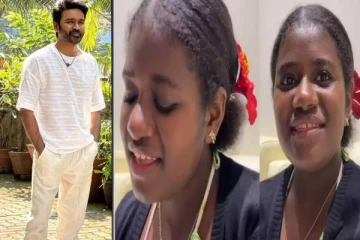 தனுஷ் பட பாடலை காந்தக் குரலில் பாடி அசத்திய ஆபிரிக்க இளம் பெண்