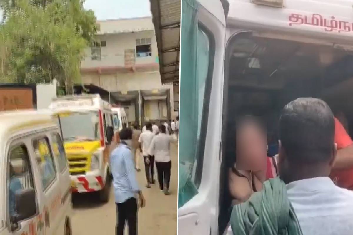 திருவள்ளூரில் விஷ வாயு கசிவு விபத்து: இருவர் பலி, பலர் சிகிச்சையில் | Thiruvallur Ammonia Leak Two Dead Over 60 Affected