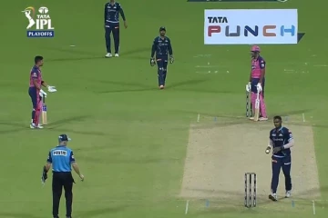 ஓவர் திமிரு தான் அவருக்கு ... அஸ்வினை முறைத்த ராஜஸ்தான் அணி வீரர்... ரசிகர்கள் கோபம்