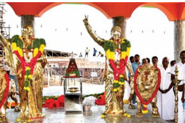 வேல் பிடித்தாலும் தமிழகத்தில் ஆட்சியை மட்டும் பிடிக்க முடியாது-ஓபிஎஸ் பேச்சு! | Tamilakam Panneerselvam Speech Temple