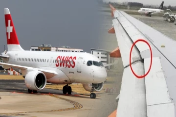 சுவிட்சர்லாந்தில் அவசரமாக தரையிறக்கப்பட்ட விமானம்