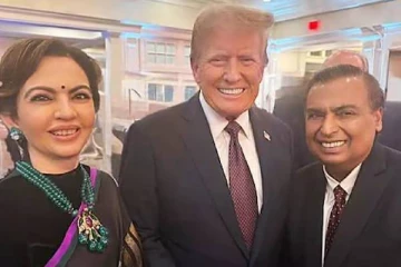 டொனால்டு ட்ரம்ப்பை சந்தித்த முகேஷ் அம்பானி மற்றும் நீடா அம்பானி.., வைரலாகும் புகைப்படம்