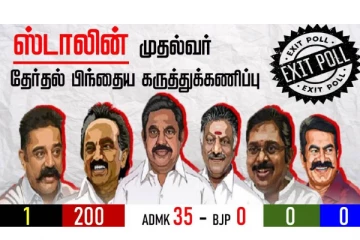 தமிழகத்தில் தேர்தலுக்கு பிந்தைய கருத்துக்கணிப்புகள் முந்துவது யார்? நேரலையில் நடந்த விவாத நிகழ்ச்சி