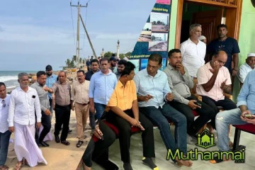 கல்முனையில் கடலரிப்பு அனர்த்தம்