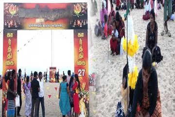 முல்லைத்தீவு நகர கடற்கரையில் உணர்வு பூர்வமாக இடம்பெற்ற மாவீரர் நிகழ்வு (Video)